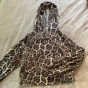 Cheetah hoodie